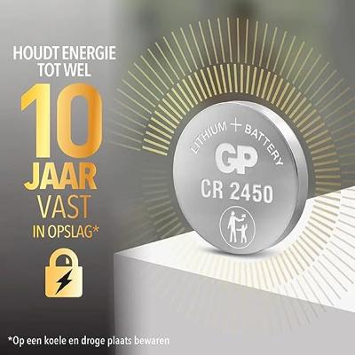 GP Knoopcel Batterij CR2450 - 3v - thumbnail