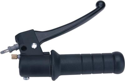 Domino gasdraaigreep armatuur "scooters throttle grips alu sw 1-pull, brake leve