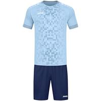 JAKO 4241 Shirt Pixel Km - Zachtblauw - XXL - thumbnail