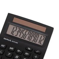Maul ECO 650 Zakrekenmachine Zwart Aantal displayposities: 12 werkt op zonne-energie (b x h x d) 104 x 146 x 33 mm - thumbnail