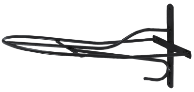 Zadelhouder metaal 54 cm Zwart