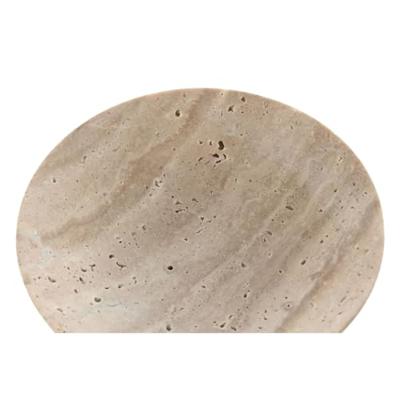 Tafeldecoratie Home ESPRIT Bruin Marmer Scandinavisch 17 x 17 x 10 cm