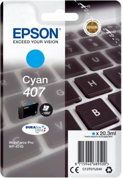 Inktcartridge epson 407 t07u240 blauw