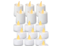Flikkerende LED-theelichtset van 16 stuks - thumbnail