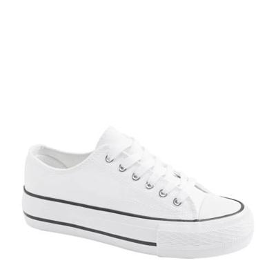 Graceland plateau sneakers wit