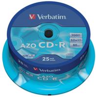 Verbatim CD Rohlinge Spindel. 25 Stuk crystal - thumbnail
