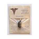 Hanger gezondheidssteen smaragd - thumbnail