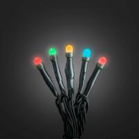 Konstsmide 6341-520 Micro-lichtketting Binnen werkt op het lichtnet Aantal lampen 20 LED RGB Verlichte lengte: 1.33 m Frosted - thumbnail