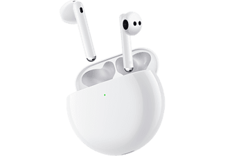 Huawei Freebuds 4 | Wireless Noise Cancelation Ear Buds | Bluetooth Headphone | White Color