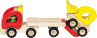 Goki houten vrachtwagen dieplader - thumbnail