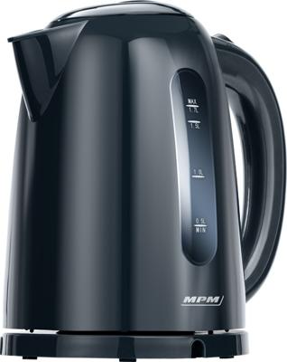 MPM MCZ-85/G1 waterkoker 1,7 l 2200 W Zwart - thumbnail