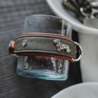 HUNTER Hondenhalsband München, groen, Maat: 32 - thumbnail