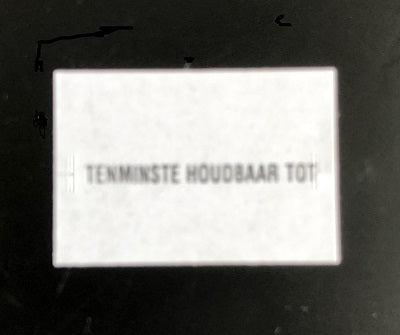 Etiket Sato 16x23mm Tenminste houdbaar t
