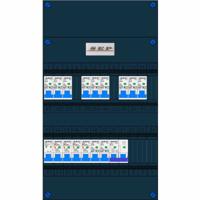 SEP 11 groepenkast 11 installatieautomaat 16A 30mA + kookgroep B16 4 aardleksch. CHB24 230V 1 fase - thumbnail