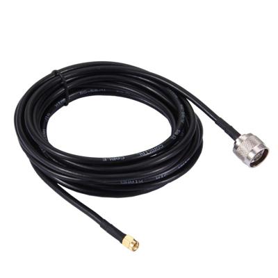 5m RP-SMA mannetje naar N mannetje RG58 Kabel