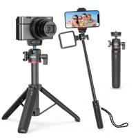 Ulanzi MT-73 selfie stick vlog statief met cold shoe mount 54cm voor smartphones en camera's - thumbnail