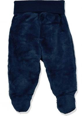 Playshoes Schnizler babybroekje met voetjes fleece Uni Marine-68 Playshoes Schnizler babybroekje met voetjes fleece Uni Marine-68