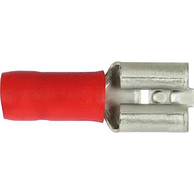 HERTH+BUSS Fl.plug-in socket 0.5-1.0 red a 100pcs.
