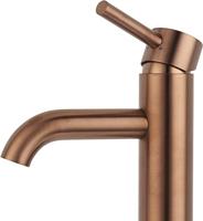 Ben Lavion wastafelkraan geborsteld koper pvd - thumbnail