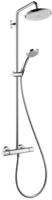 Hansgrohe Croma 220 regendoucheset met 5 straalsoorten Ø22cm chroom - thumbnail