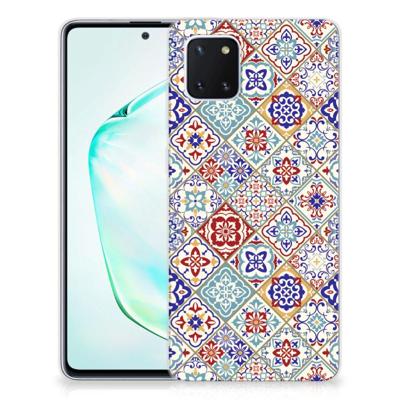 Samsung Galaxy Note 10 Lite | TPU | Siliconen hoesje | Tiles Color