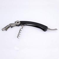 Vacu Double Hinged Corkscrew Black - thumbnail