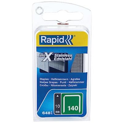 Rapid Nr. 140 vlakdraadnieten RVS 10 mm, 650 stuks - 40109575 - 40109575 Rapid Nr. 140 vlakdraadnieten RVS 10 mm, 650 stuks - 40109575 - 40109575