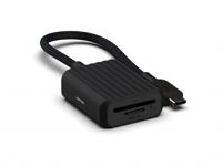 Unisynk USB-C to Card Adapter SD microSD Grey - thumbnail