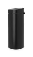 Brabantia touch bin afvalemmer 30 liter matt black - thumbnail