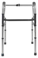 Lichtgewicht looprek met sta-op functie | Hoogte 82 - 92 cm | Inklapbaar | Opvouwbaar | Aluminium | Aidapt | VP179A - thumbnail
