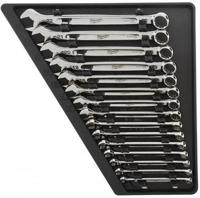 Milwaukee Accessoires max bite | metrische ring-/steeksleutel-set | 15-delig - 4932464258 - thumbnail