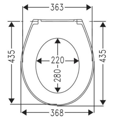 Villeroy & Boch O.novo closetzitting - met softclose m. quick release wit 8m43s101 - thumbnail