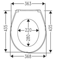 Villeroy & Boch O.novo closetzitting - met softclose m. quick release wit 8m43s101 - thumbnail