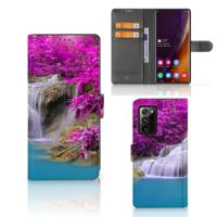 Samsung Galaxy Note20 Ultra | Flip Cover | Waterval | Portemonnee hoesje - thumbnail