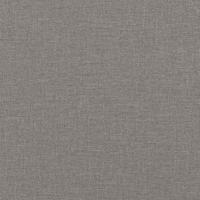 Eetkamerstoelen 4 st draaibaar stof taupe - thumbnail