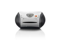 Lenco SCD-24 SCD24 - CD-speler voor kinderen - CD-radio - Stereosysteem - Boombox - FM-radiotuner - Trackgeheugen - 2 x 1,5 W RMS-vermogen - Netvoeding en werkt op batterijen - Wit - thumbnail