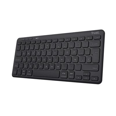 Draadloos toetsenbord Trust 25059 Zwart Qwerty Spaans