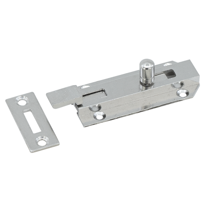 Waelbers Profielschuif met bocht 25x60mm nikkel - 10 Stuk(s) - 145178.05