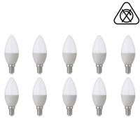LED Lamp 10 Pack - E14 Fitting - 4W - Helder/Koud Wit 6400K - thumbnail