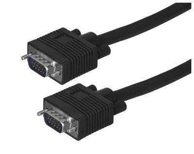 Savio CL-29 VGA kabel 1,8 m VGA (D-Sub) Zwart