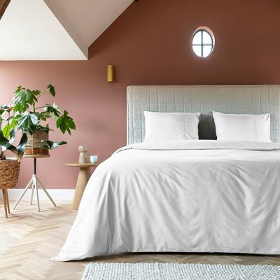 Egyptisch Katoen Uni - Wit