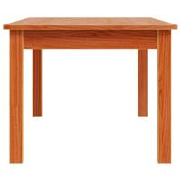 Salontafel 80x50x40 cm massief grenenhout wasbruin - thumbnail