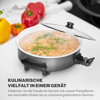 Clatronic PP 3570 C 263656 Partypan Met glazen deksel - thumbnail