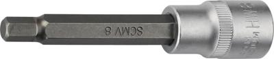 Promat/Tecwerk Dopsleutelbit | 1/2 inch binnen-6-kant | sleutelwijdte 8 mm | lengte 100 mm - 4000821376 Promat/Tecwerk Dopsleutelbit | 1/2 inch binnen-6-kant | sleutelwijdte 8 mm | lengte 100 mm - 4000821376