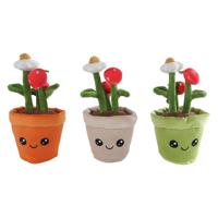 Take Me Home knuffel plant pluche - aardbeienplant, 23cm - thumbnail