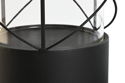 Kaarshouder Home ESPRIT Zwart Metaal Kristal 24,5 x 24,5 x 46 cm (2 Stuks) Kaarshouder Home ESPRIT Zwart Metaal Kristal 24,5 x 24,5 x 46 cm (2 Stuks)