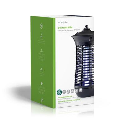 Nedis Elektrische Muggenlamp | 18 W | 2G11 18W PL/BL | 150 m² | Zwart | 1 stuks - INKI110CBK18 INKI110CBK18