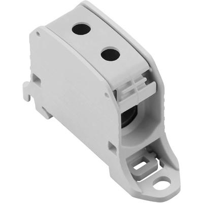 Weidmüller 2502560000 Doorgangsklem 20 mm Schroeven Grijs, Bruin 9 stuk(s)