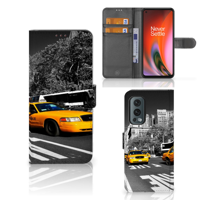 OnePlus Nord 2 5G | Flip Cover | New York Taxi - thumbnail
