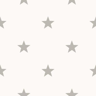 Noordwand behang friends & coffee little stars lichtgrijs en wit